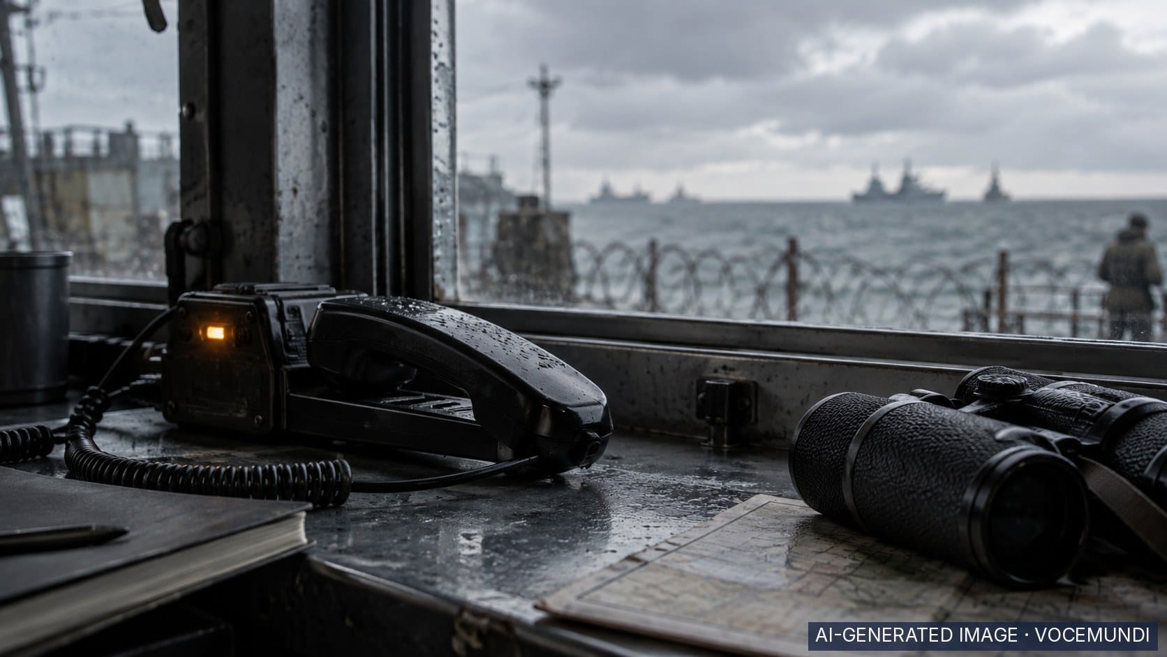 AI-generated image: Russia and NATO exchange messages over Kaliningrad