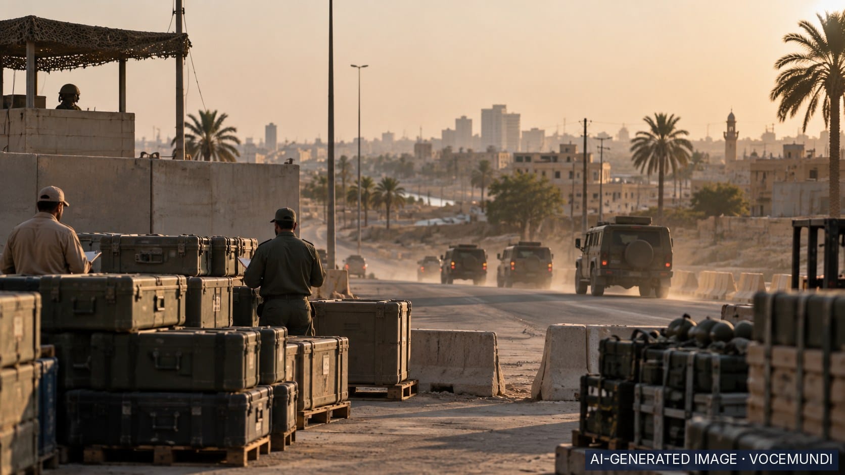 AI-generated image: US completes withdrawal from Iraq; Baghdad sets disarmament deadline
