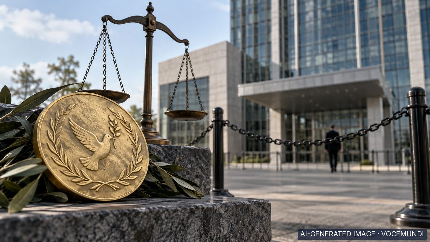 AI-generated image: Navi Pillay wins Nobel Peace Prize; US sanctions the ICC