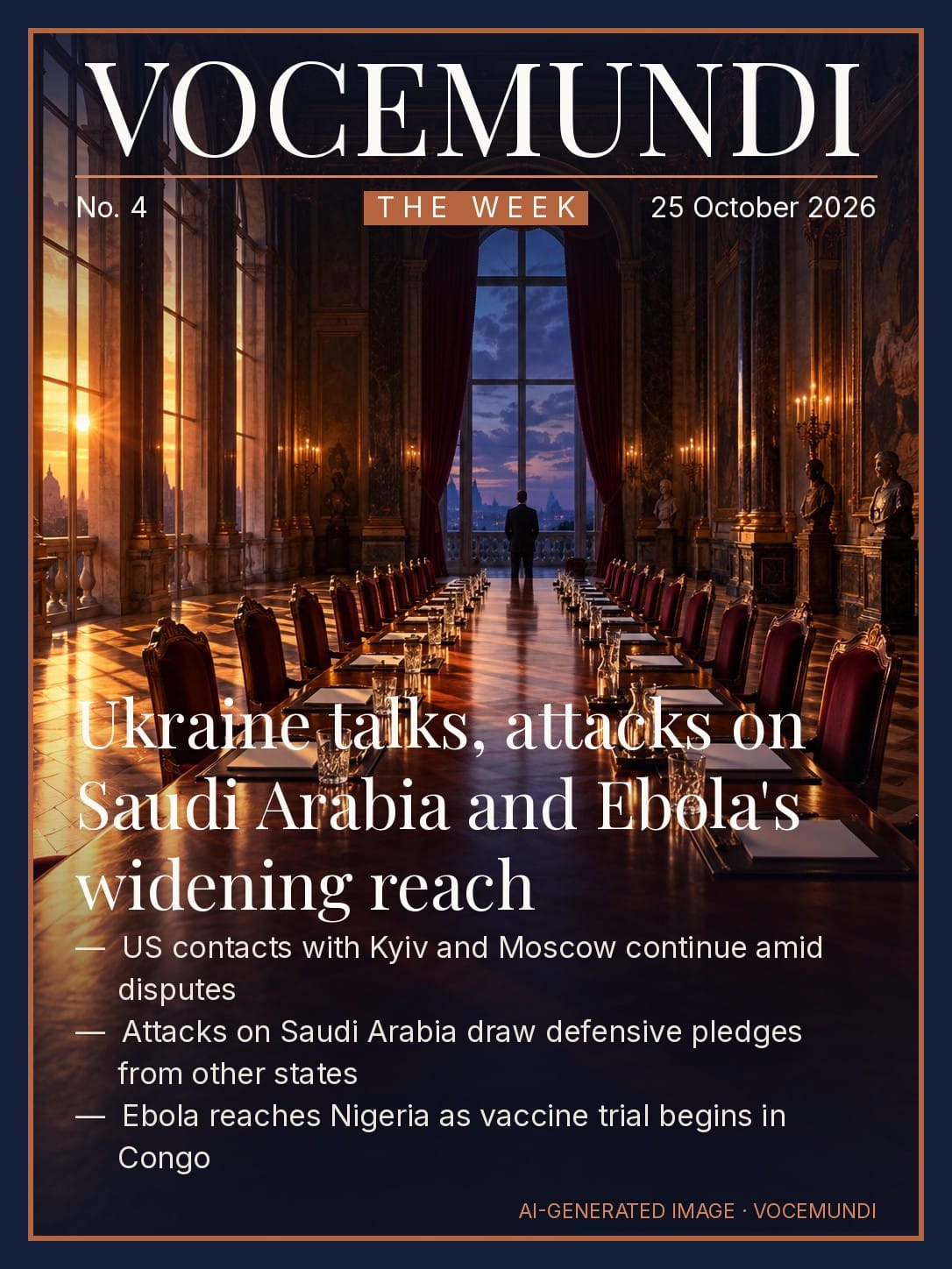 Vocemundi The Week magazine cover