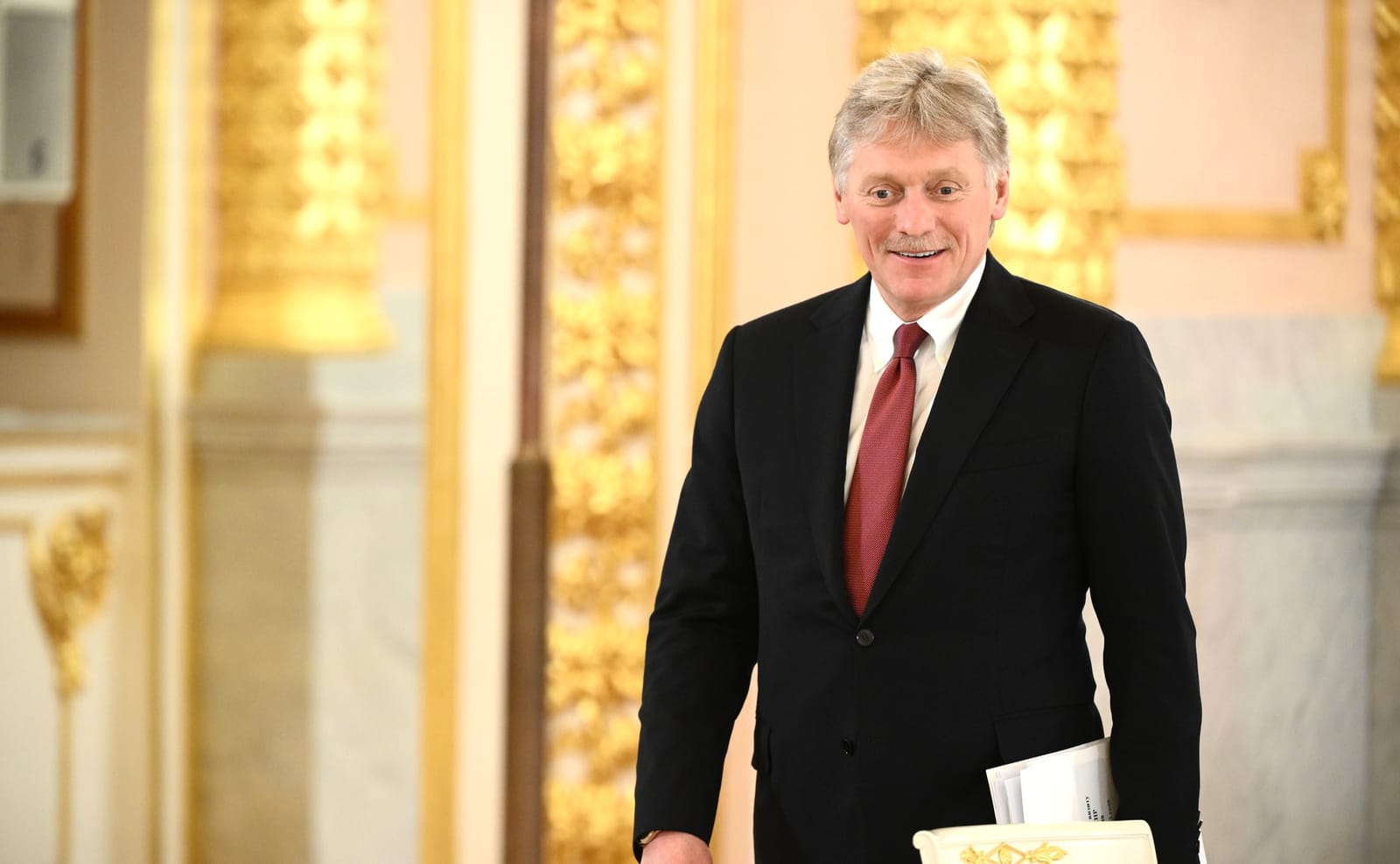 Kreml-Pressesprecher Dmitri Peskow, aufgenommen im März 2023