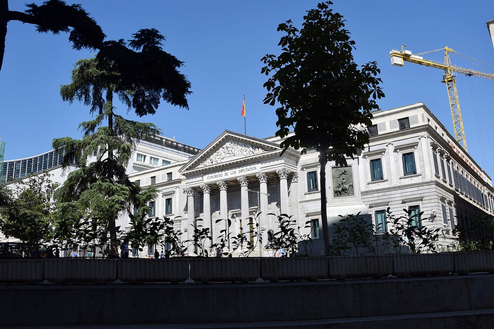 File photo: Palacio de las Cortes, seat of Spain's Congress, Madrid.