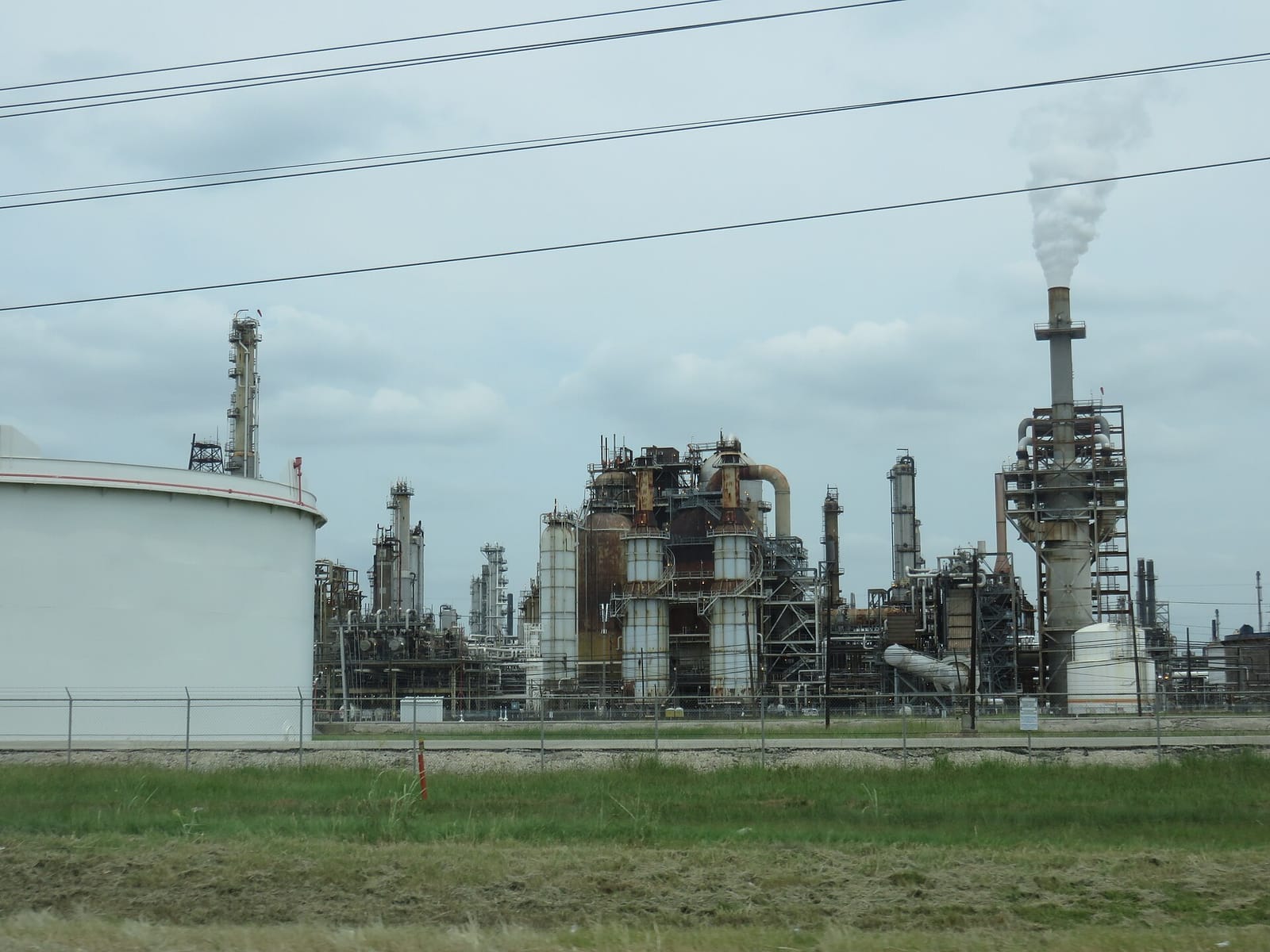 File photo: LyondellBasell oil refinery in Houston, Texas, in 2018.