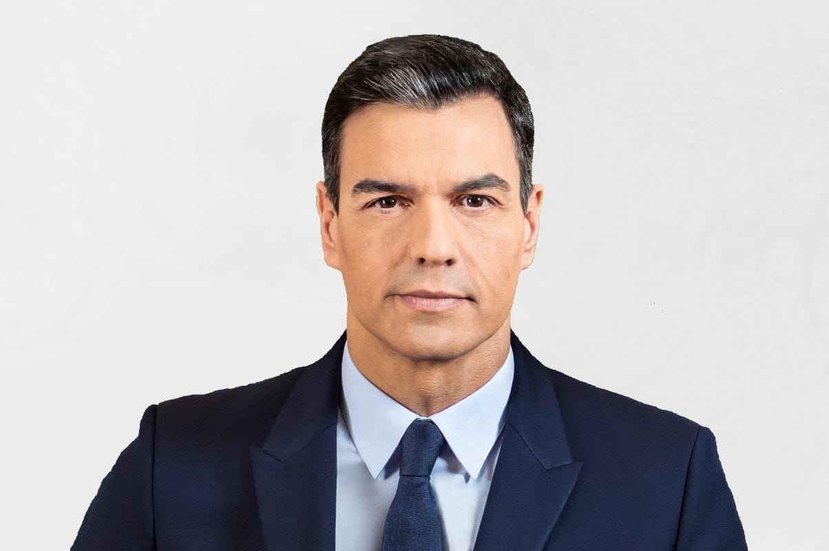File photo: Pedro Sánchez, Spain's prime minister, official portrait 2021.