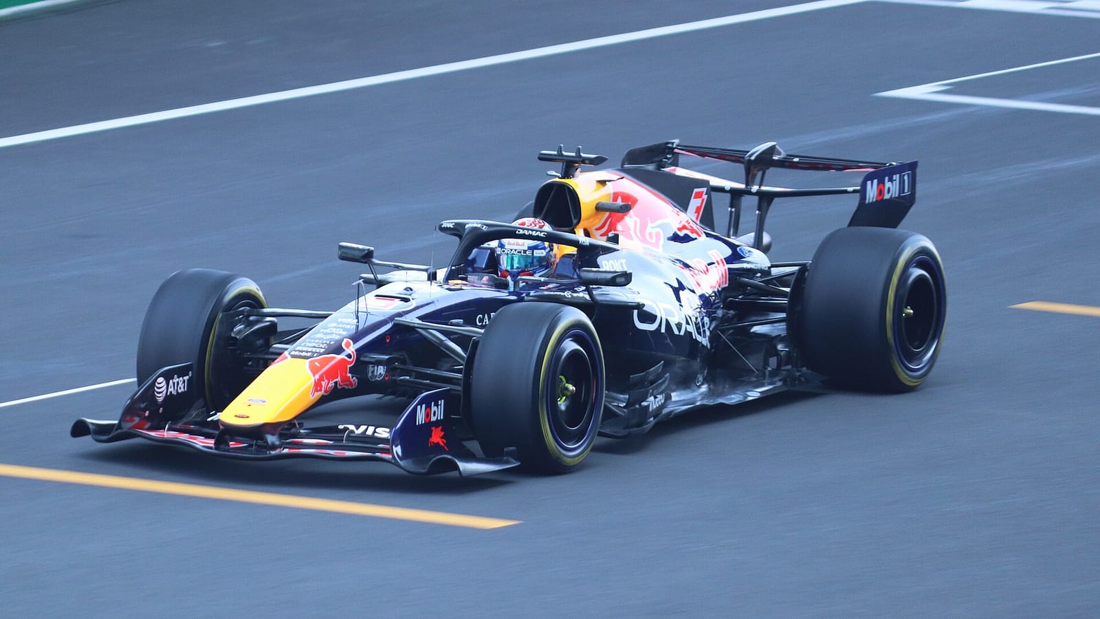 File photo: Max Verstappen's Red Bull during practice at 2026 Chinese GP.