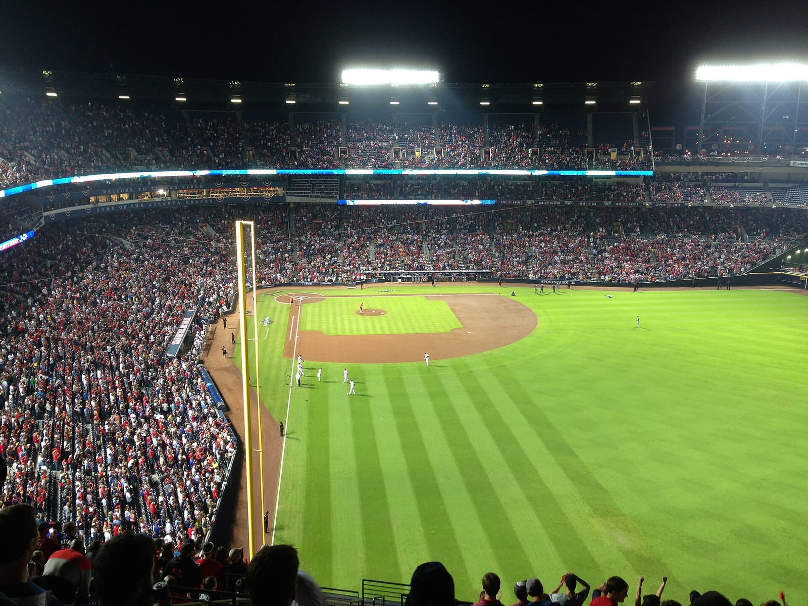 Foto de archivo: los Dodgers en casa de los Braves en el Juego 1 de la Serie Divisional de la Liga Nacional de 2013.