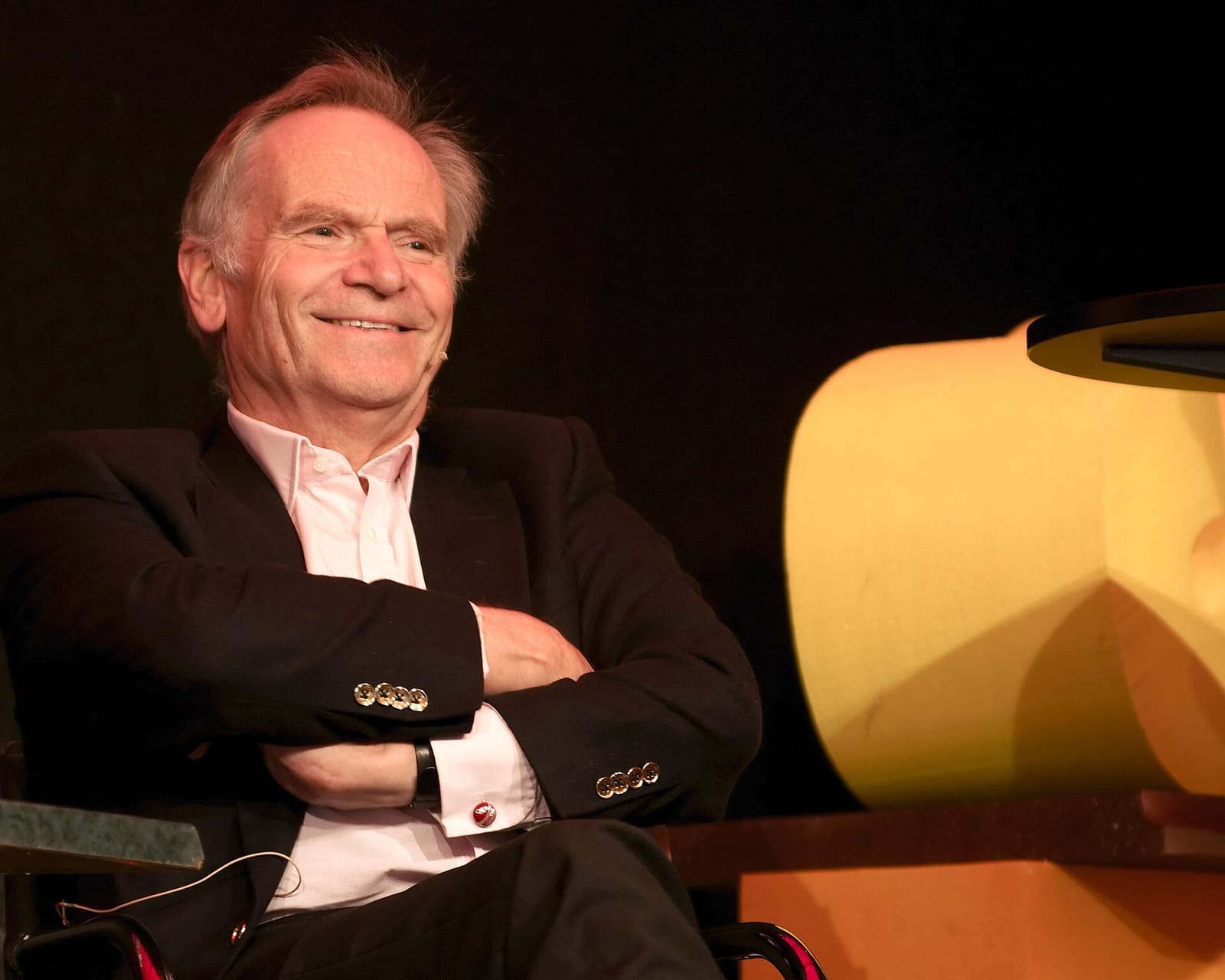 Jeffrey Archer at the Oslo book festival in 2012