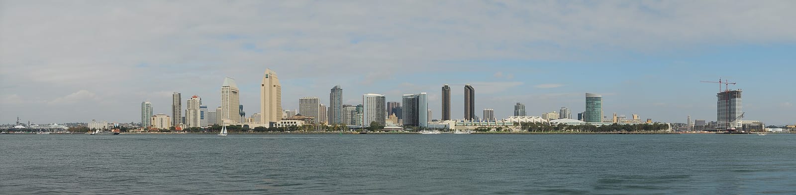 File photo: Downtown San Diego skyline seen from Coronado Island
