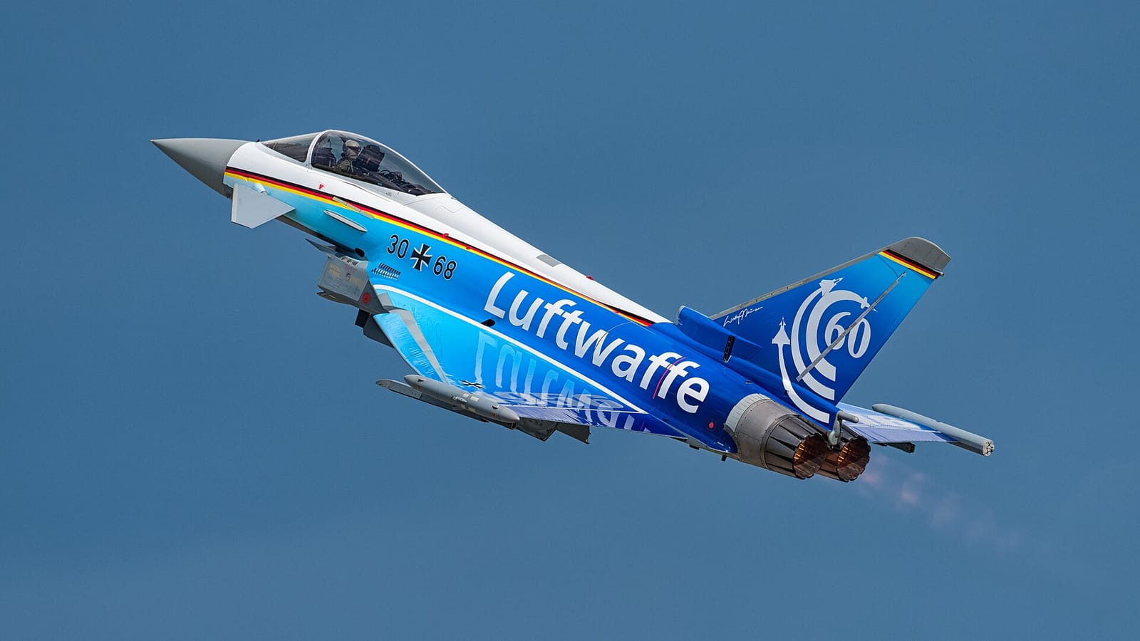 File photo: German Air Force Eurofighter Typhoon at ILA Berlin 2016