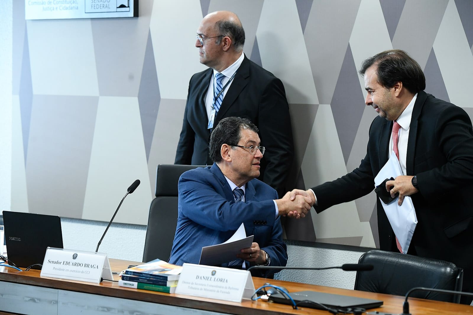 File photo: Brazilian Senate's Constitution and Justice Committee holds public hearing