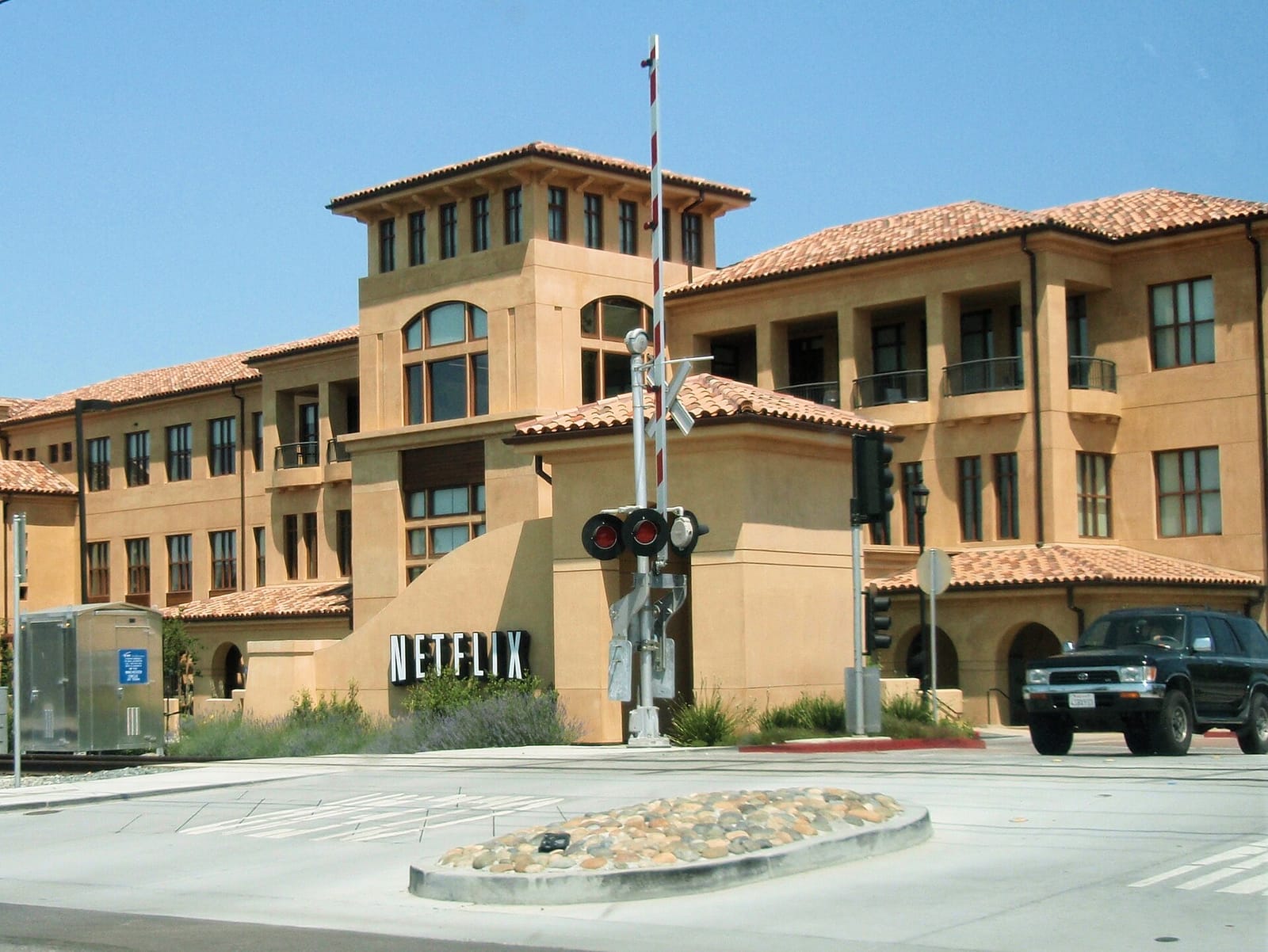 Archivfoto: Netflix-Zentrale in Los Gatos, Kalifornien