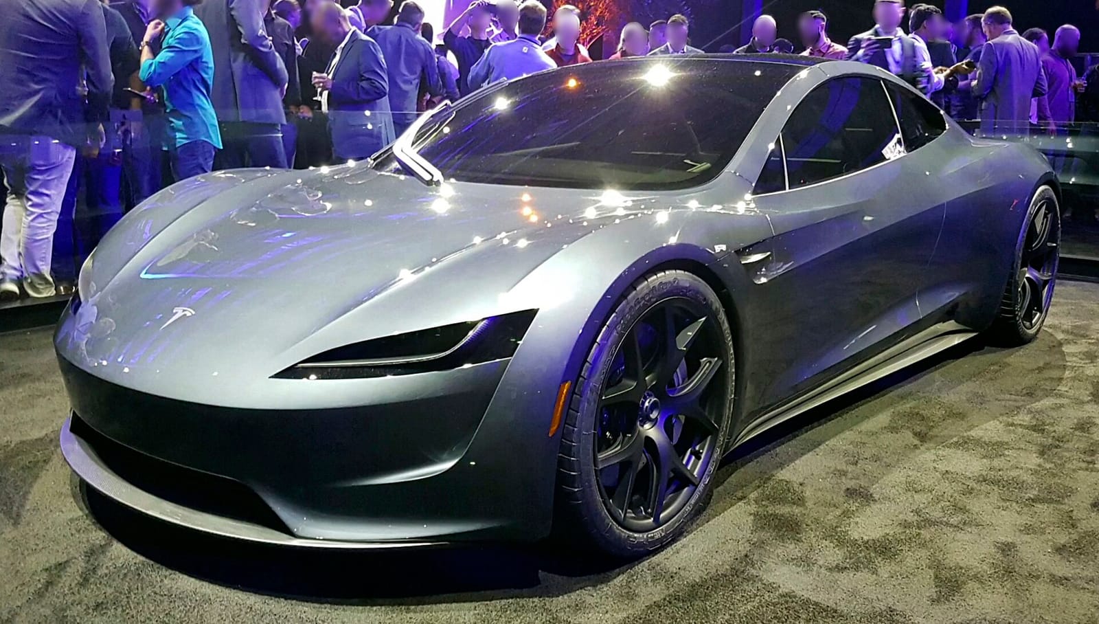 File photo: Second-generation Tesla Roadster prototype at its November 2017 launch