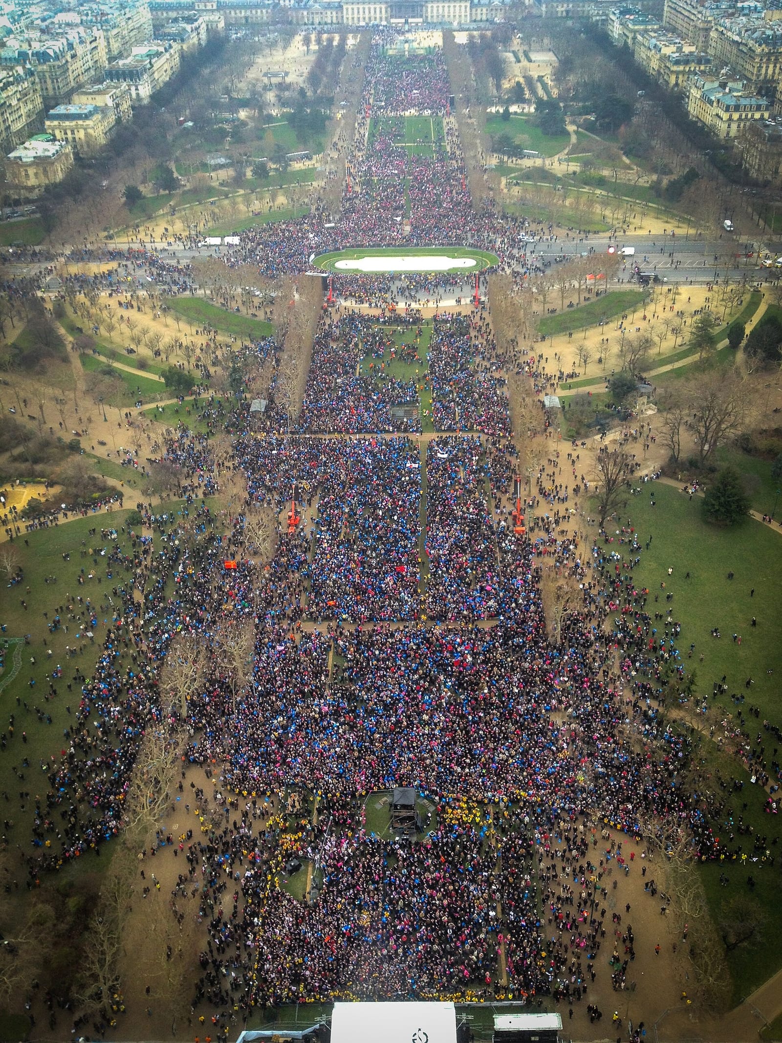 File photo: Street demonstration in Paris, January 2013