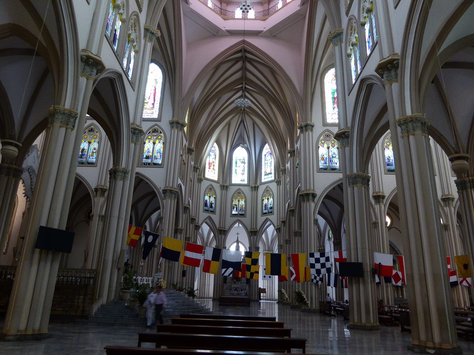 File photo: Interior of the cathedral in Guayaquil, Ecuador