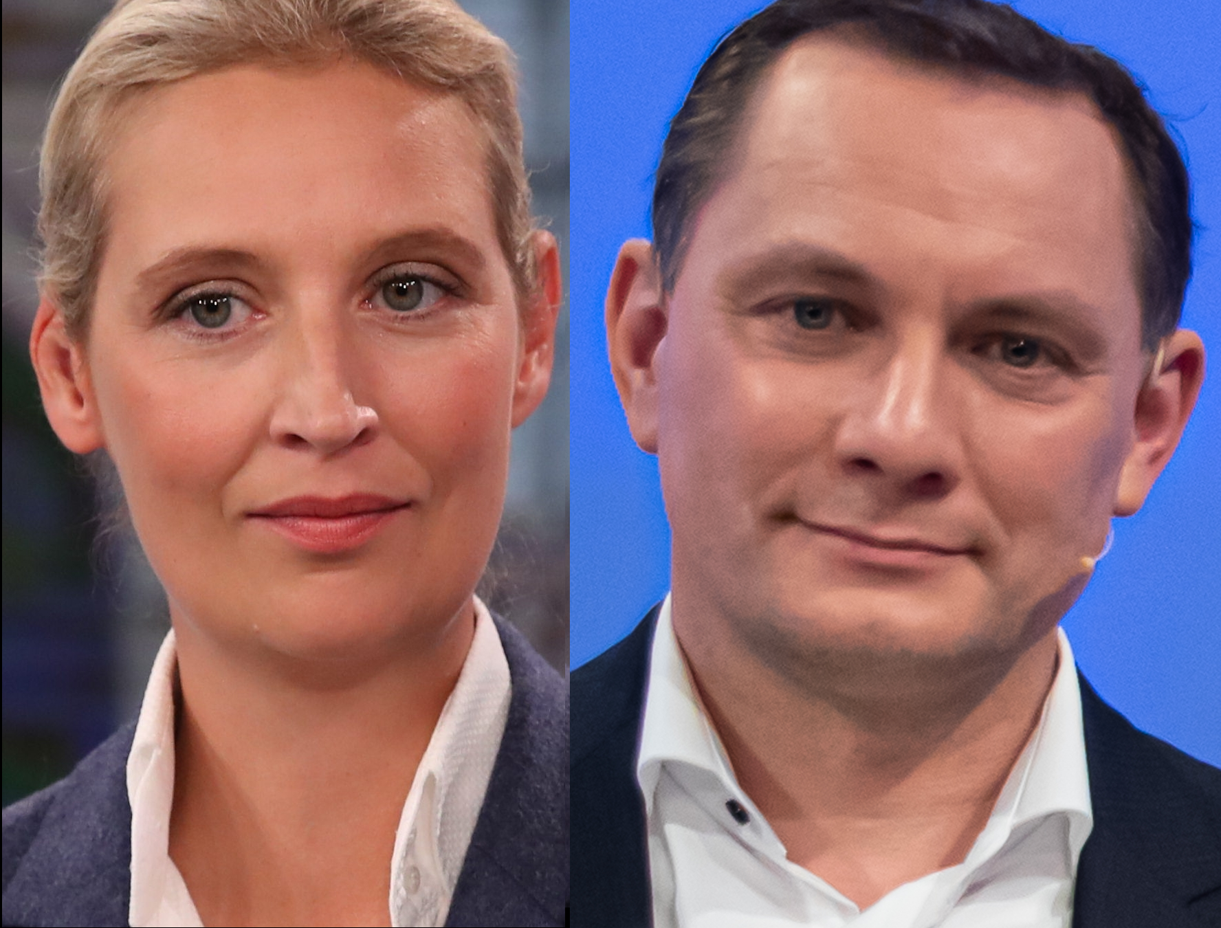 AfD co-leaders Alice Weidel and Tino Chrupalla