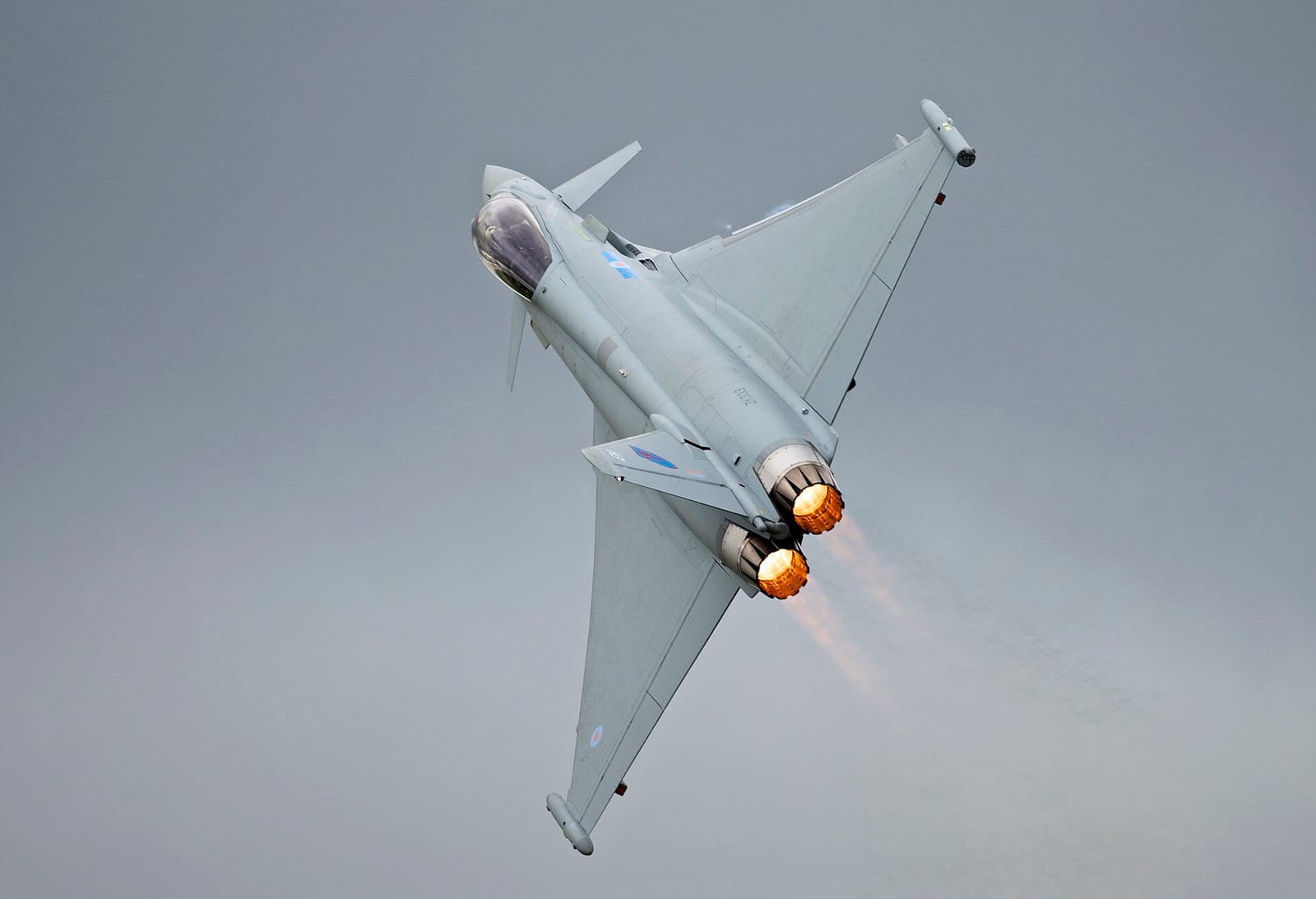 File photo: RAF Eurofighter Typhoon jet at Royal International Air Tattoo