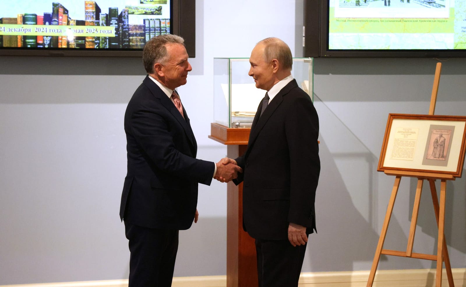 File photo: Vladimir Putin meets US special envoy Steve Witkoff