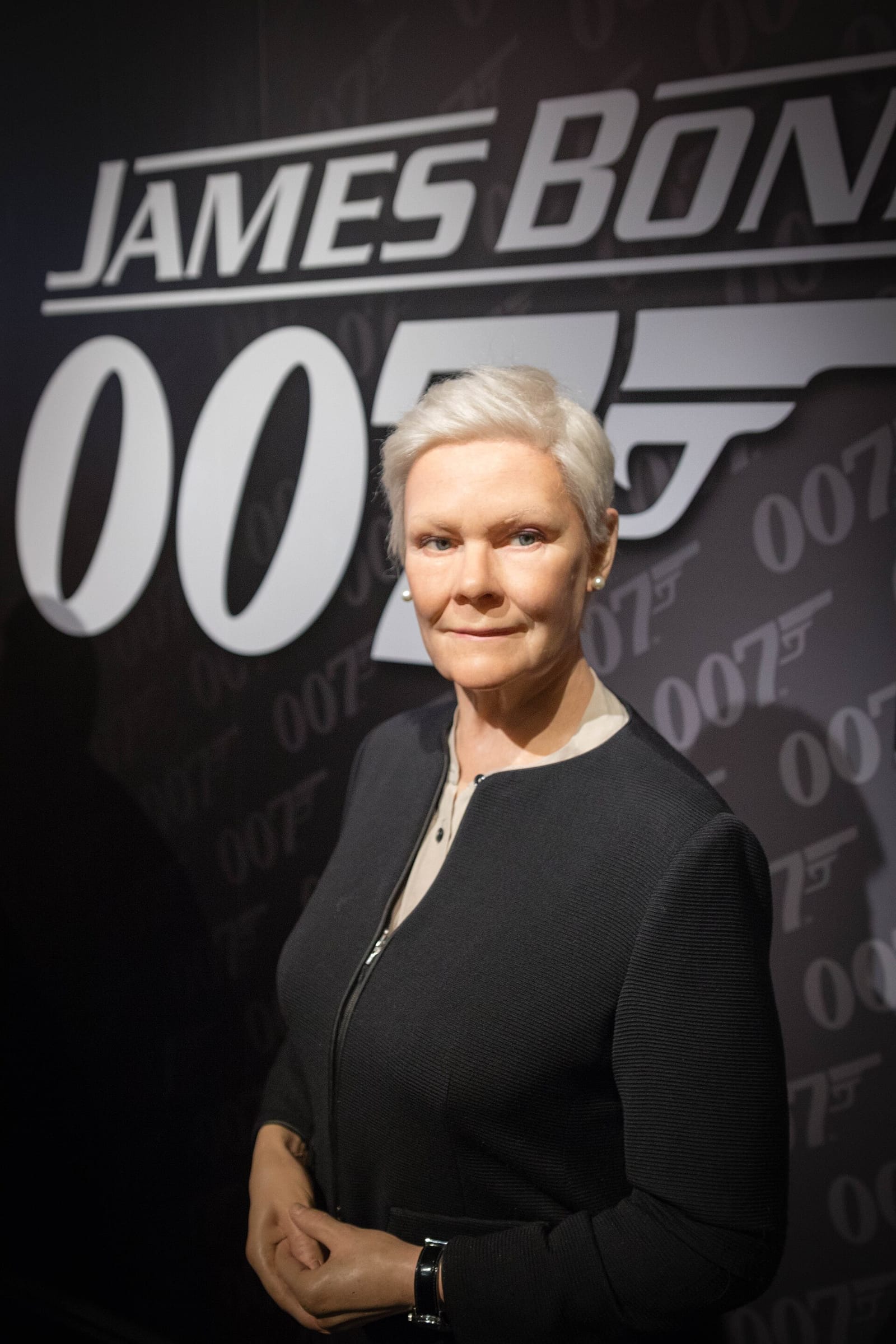 File photo: Madame Tussauds wax figure of Judi Dench as M