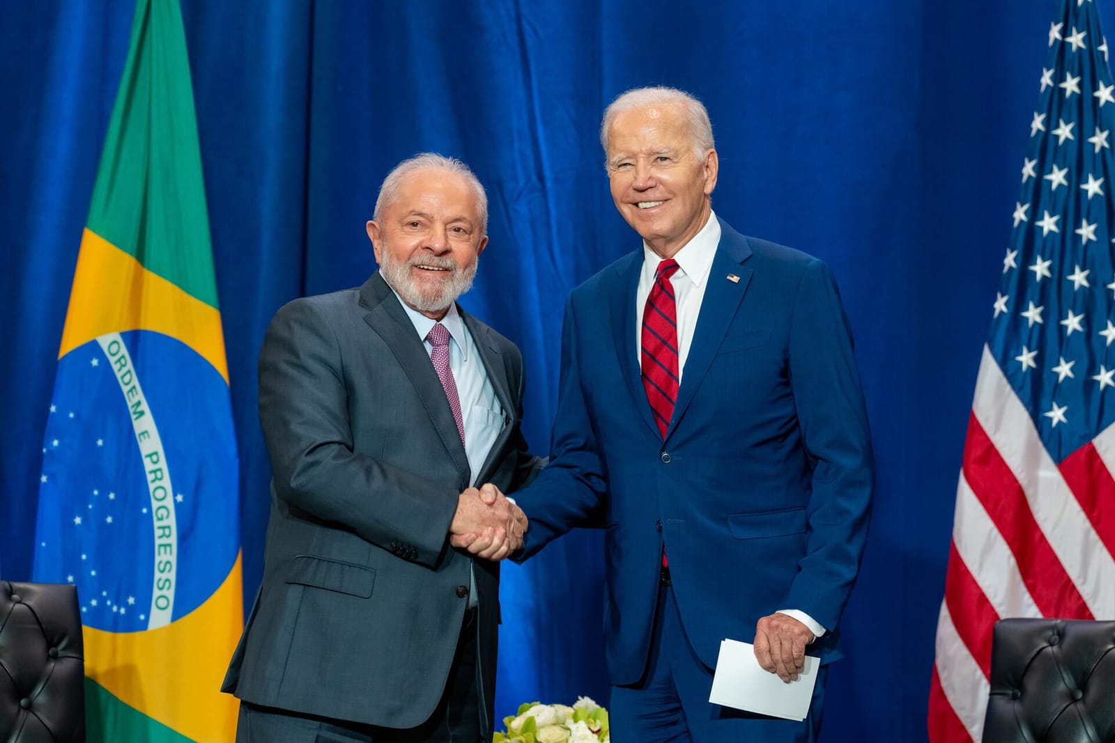 Foto de archivo: Lula se reúne con el presidente de Estados Unidos, Joe Biden, en 2023