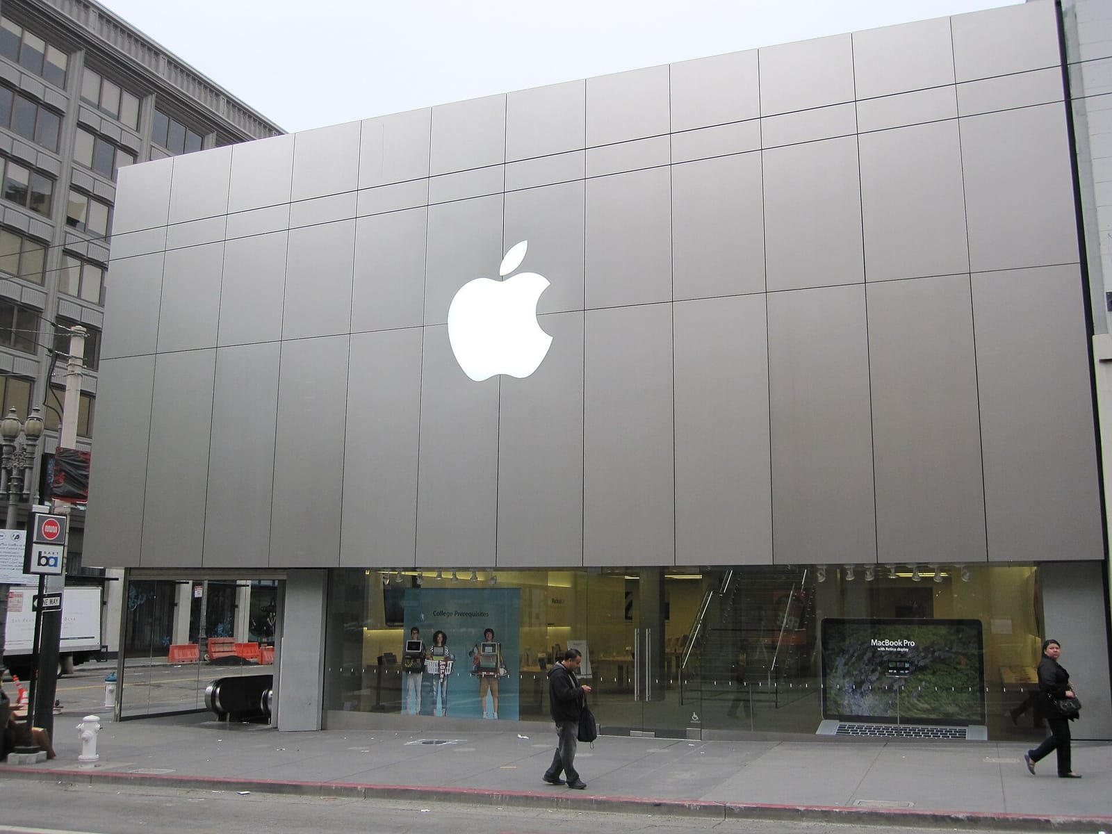 File photo: an Apple Store in San Francisco, 2012