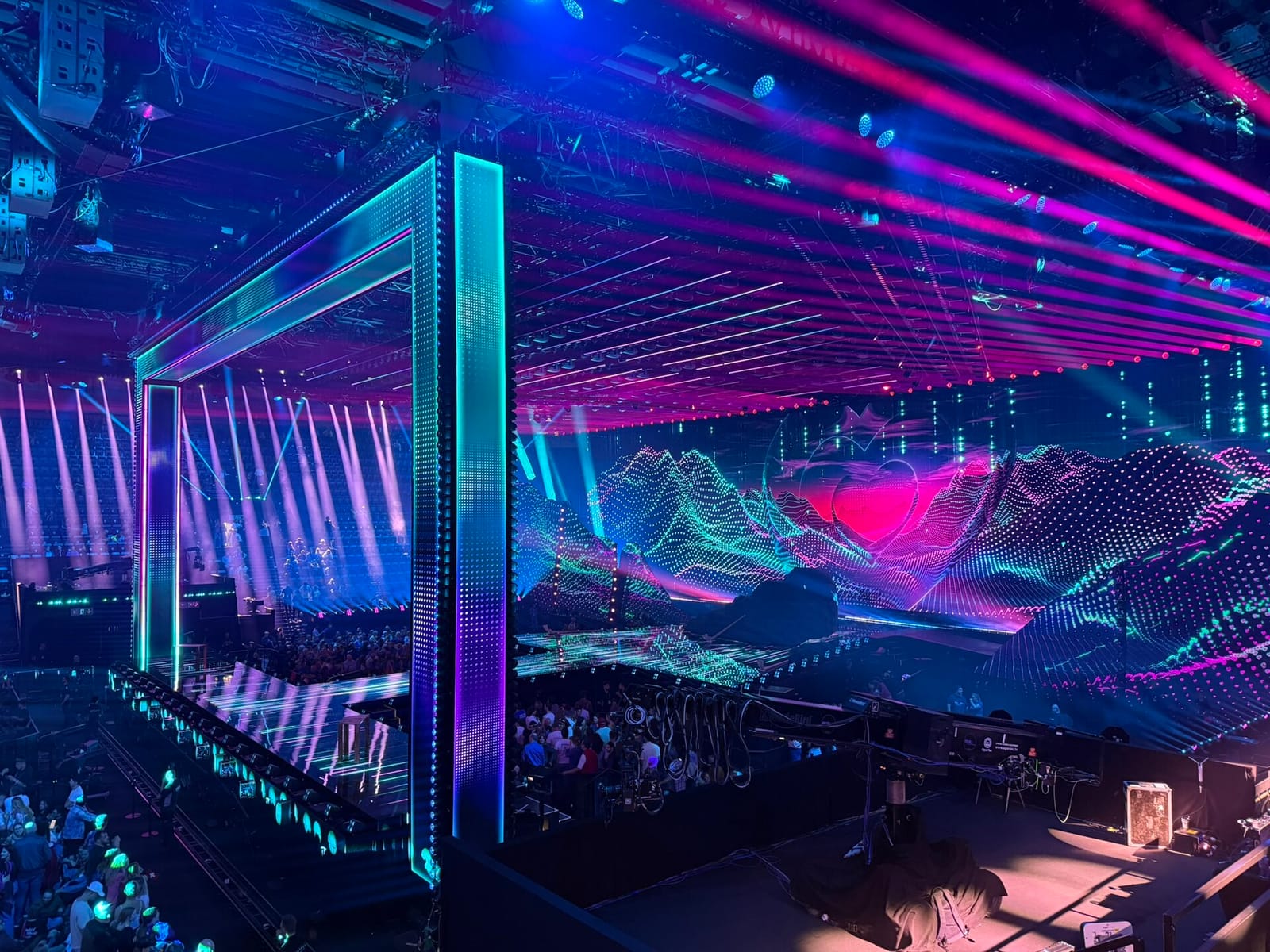 File photo: Eurovision Song Contest 2025 stage in Basel, Switzerland