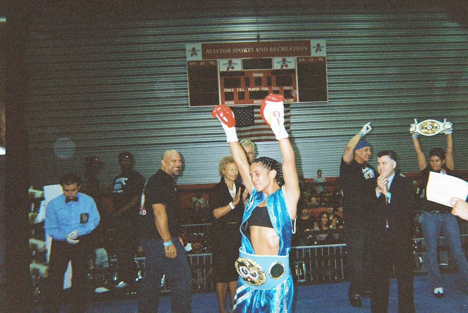 Archivfoto: Amanda Serrano in der Aviator Arena im Jahr 2011