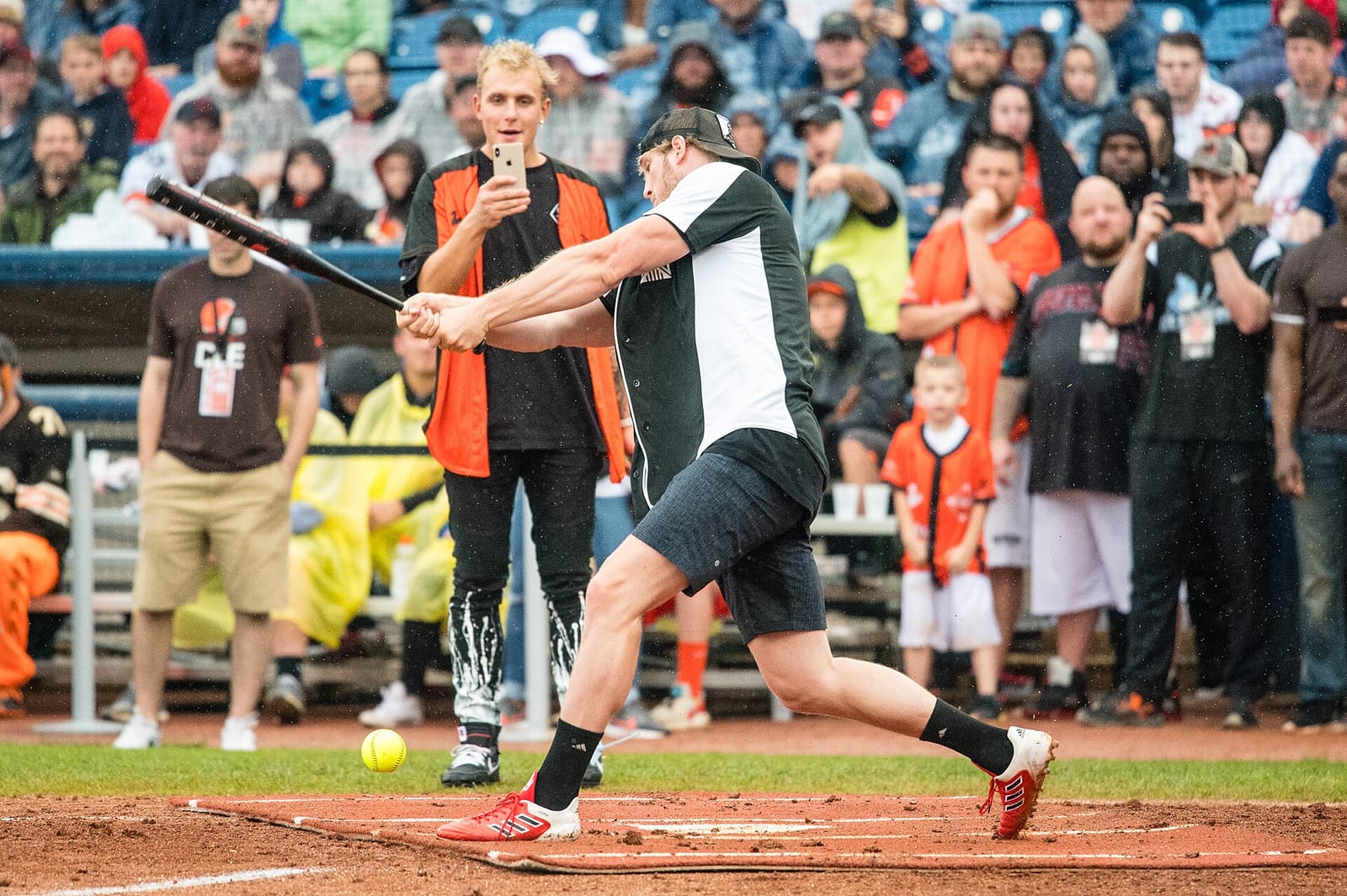 File photo: Jake Paul with his brother Logan Paul