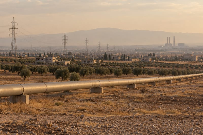 Gas pipeline explodes near Damascus; three power plants offline, Daily Sabah reports