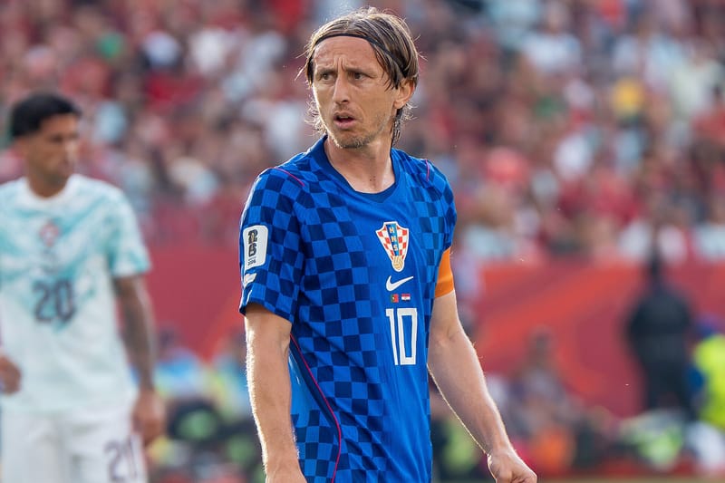 Modric says he is ashamed after Croatia lose 7-0 at home to England
