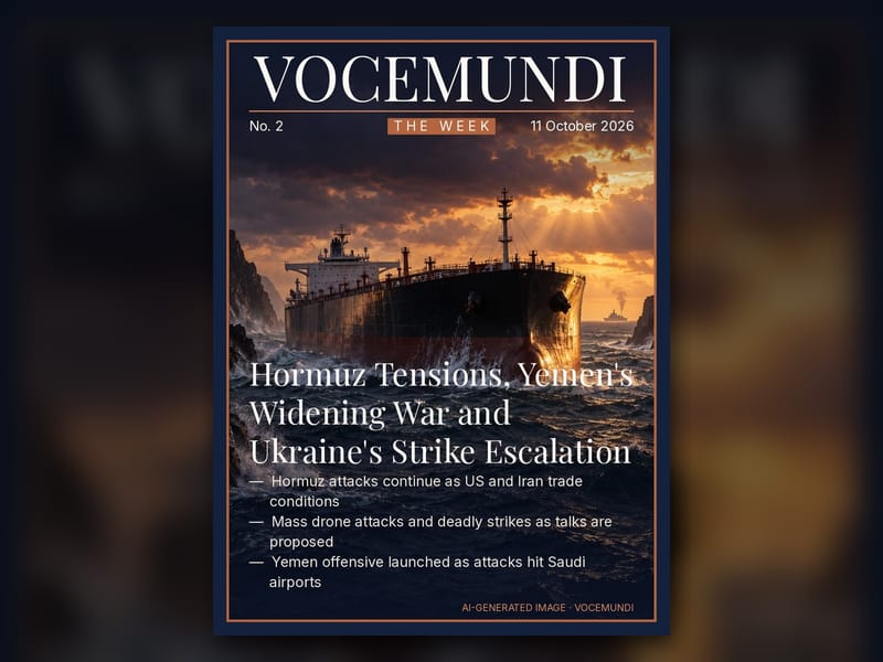 The Week: Hormuz Tensions, Yemen's Widening War and Ukraine's Strike Escalation