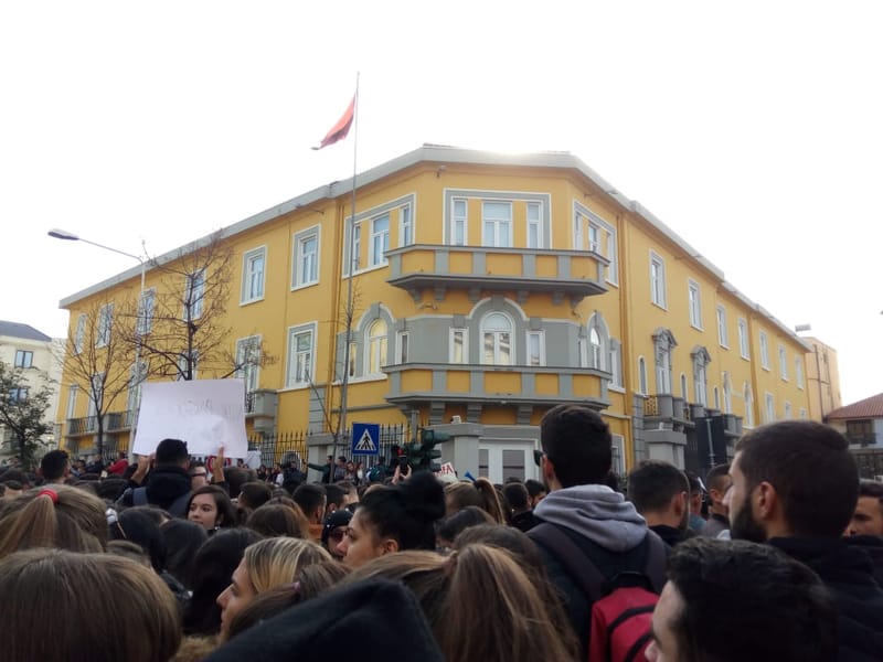Albanian students protest over education; Al Jazeera reports clashes with police