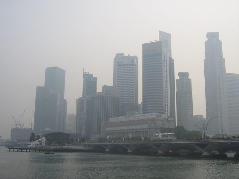 Haze from Indonesian wildfires spikes Singapore pollution; East Timor shuts schools for three days