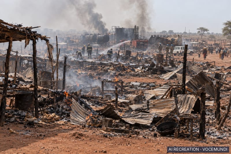 Drone strike on Abyei market killed at least 153, local officials say